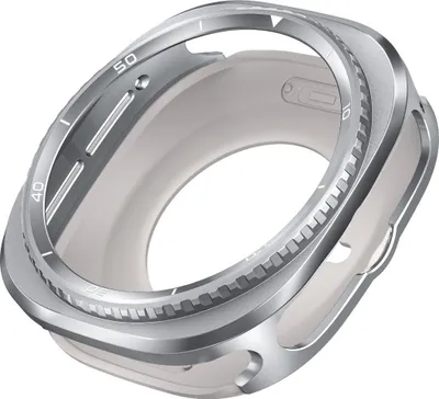 Immagine prodotto di INF Custodia protettiva in metallo da 47 mm per Samsung Galaxy Watch Ultra 7/8C D'argento