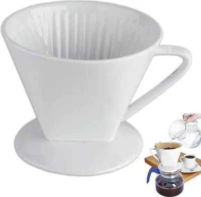 Immagine prodotto di Imbuto da caffè in porcellana ORION / portafiltro da caffè / caffettiera