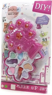 Produktbild von Kinder Schminkset Beauty Koffer Make-up Spielzeug Mädchen Rollenspiel Kosmetik Bunt
