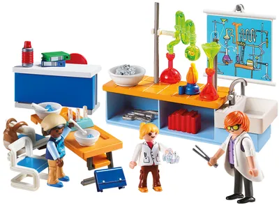 Produktbild von PLAYMOBIL City Life 9456 Chemieunterricht