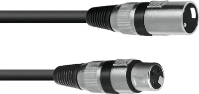 Zdjęcie produktu dla Kabel połączeniowy XLR Omnitronic 3022052N [1x wtyk XLR 3-stykowy