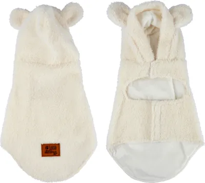 Produktbild von Hunde Teddyfleece Mantel Winterjacke Hundemantel Bekleidung Fleecejacke Jacke, Größe:S