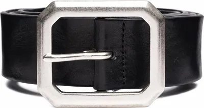 Produktbild von REPLAY Leder Gürtel Classic Belt W75 Black schwarz