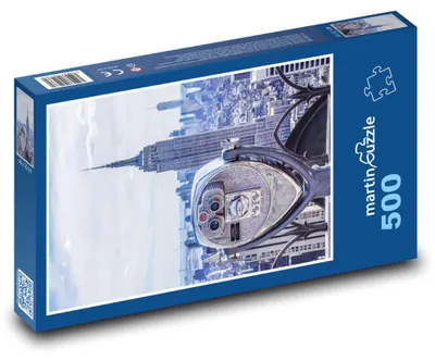 Obrázek produktu pro martinpuzzle - Puzzle 500 - Dalekohled - New York