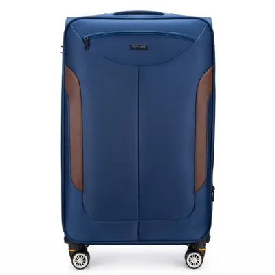Obrázok produktu pre Solier Kufre STL1801, WALIZKASTL1801NAVYBROWN26L52433
