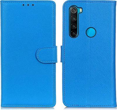 Produktbild von Xiaomi Redmi Note 8 Hülle - Coverup Klapphülle - Blau