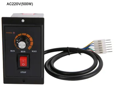 Immagine prodotto di Regolatore di velocità per motori monofase, 220 V, 50/60 Hz. Regolatore elettronico (500 W)