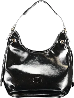 Produktbild von Elegante Schwarze Hobo-Tasche mit Schulterriemen und Handyfach