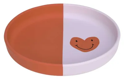 Produktbild von Lässig Silikon-Teller - Happy Rascals Heart