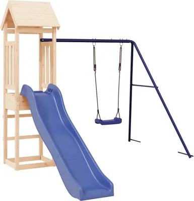 Produktbild von vidaXL Spielturm Massivholz Kiefer