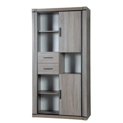 Obrázok produktu pre Vysoký regál ARIKA - dub hľuzovka