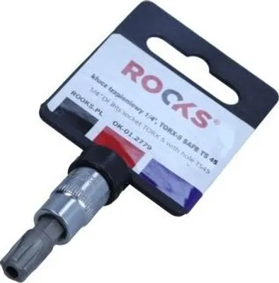 Zdjęcie produktu dla Klucz Trzpieniowy 1/4, Torx-5 Safe Ts 45