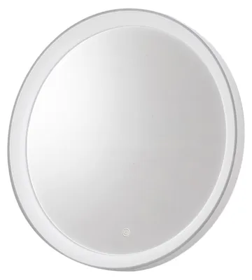 Produktbild von KRIZIA A/M – Dimmbare 30-W-LED-Wandleuchte mit Spiegel, Touch-Bedienung, Farbtemperatur 3000–4000 K, beschlagfrei, Oberfläche: Satinweiß – Gealuce