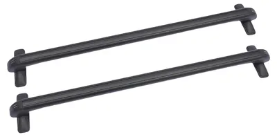 Image de Porte-vélos de toit, modèle verrouillable, compatible avec les voitures à 4 ou 5 portes, couleur noire