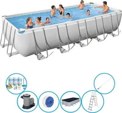 Obrázek produktu pro Bestway - Pool Power Steel - Bazénová souprava - 640x274x132 cm