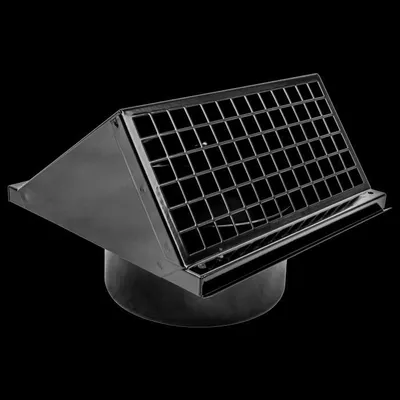Produktbild von Wolf CWL Excellent Wandhaube 2575807 schwarz, DN 150 mm
