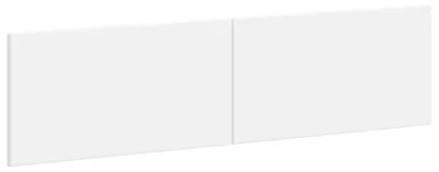Imagen del producto de vidaXL Cabecero de pared, modelo BREDA, blanco, fabricado en material de madera