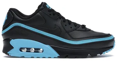 Produktbild von Nike Air Max 90 Undefeated Black Blue Fury - EU 36.5