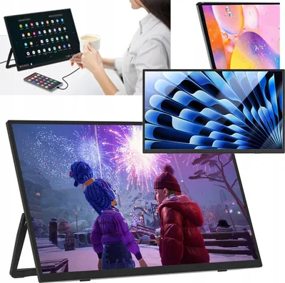 Zdjęcie produktu dla Monitor LCD ZEUSLAP ZP156 15,6 " 1920 x 1080 px IPS / PLS