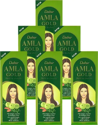 Produktbild von Dabur Amla Haaröl GOLD 6x200ml