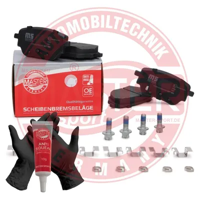 Produktbild von MASTER-SPORT Bremsbeläge Satz Hinten passend für MERCEDES-BENZ A-Klasse (W177) 13046038842N-SET-MS
