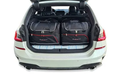 Produktbild von Bmw 3 Touring Phev 2020+ Kofferraumtaschen Set 4 Stk