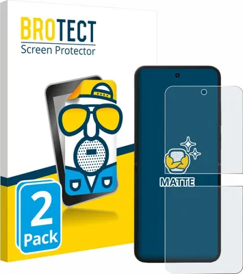 Produktbild von 2x BROTECT Schutzfolie für Xiaomi MIX Flip 2 Displayschutz Displayschutzfolie Folie Matt Entspiegelungsfolie