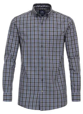Produktbild von Redmond - Comfort Fit - Herren Hemd (241045111), Größe:XXL, Farbe:Grün(60)