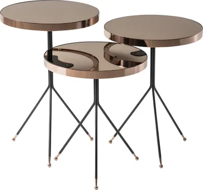 Produktbild von Wohnzimmertisch Couchtisch Beistelltisch Satztisch Modern Zeitlos