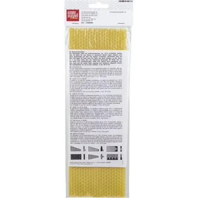 Produktbild von KNORR prandell 218040600 Bienenwachswaben-Set Wachsplatten: 10 x 30 cm, Dochte: 12 cm
