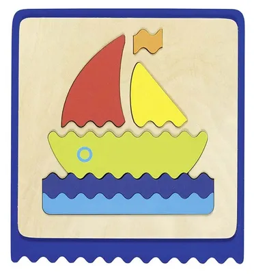 Produktbild von goki 56906 Fühlpuzzle, bunt (1 Stück)