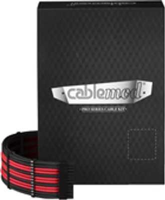 Produktbild von Cablemod CM-PRTS-FKIT-NKKR-R, Schwarz, Rot, 260 mm, 180 mm, 65 mm, 1,1 kg, Box
