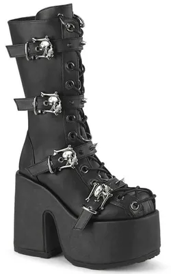 Produktbild von DemoniaCult Plateaustiefel - Camel-115 36