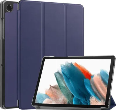 Produktbild von Samsung Galaxy Tab A9 Hülle - Tri-Fold Ständer Klapphülle mit Schlaf/Wach-Funktion - Blau