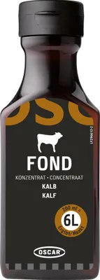 Image de Oscar Fond de veau concentré pour soupes et sauces 200ml 3er Pack