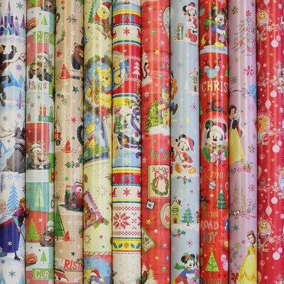 Produktbild von Zöwie Geschenkröllchen Disney Weihnachten 2 m x 70 cm, 60 g, sortiert 33003 858132