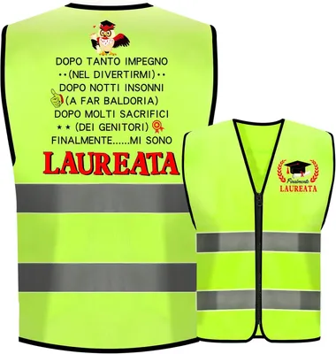 Productafbeelding van Schooldiploma-cadeau voor dames - Afstudeervest voor verkleedpartijen - Kostuums - Grap - Afstudeerfeest