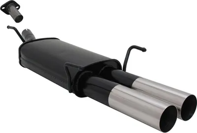 Produktbild von Novus Sportauspuff für Opel Astra G Coupe / Cabrio 2x76mm RL-Design