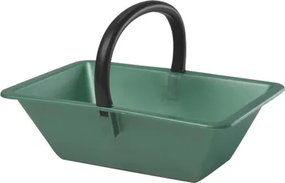 Image de EDA 019546 EDA Panier collecteur avec poignée, 14 litres, plastique, vert