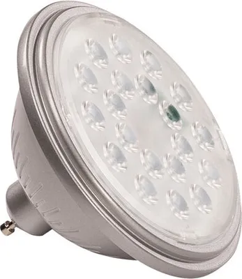 Productafbeelding van SLV LED slimme lamp VALETO© QPAR111, zilverkleurig, 9,5W, GU10, 765lm, kleurtemperatuur 2700K-6500K, 25°, dimbaar