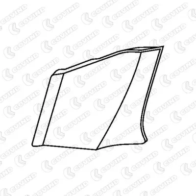 Image de COVIND 095/ 89 Couvercle de pare-chocs gauche