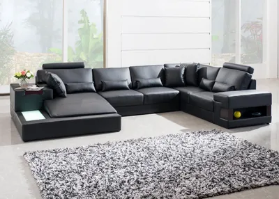 Obrázek produktu pro Moderní designová rohová sedačka tvaru U obývacího prostoru pohovky čalounění rohová sedačka nová
