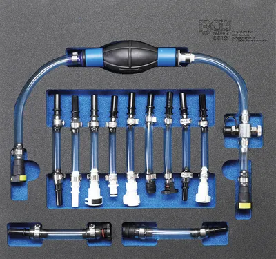Produktbild von BGS 8819 Diesel-Niederdruckkreis-Entlüftungssatz, 7-tlg.