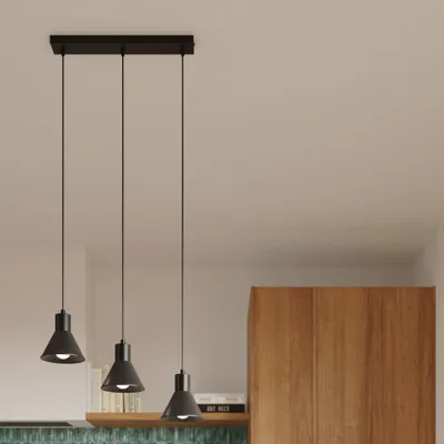 Obrázek produktu pro Závěsné svítidlo TALEJA 3 černé [E27]