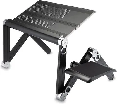 Immagine prodotto di Tavolino di supporto per laptop - Supporto per laptop - Scrivania per laptop - Tavolino per laptop