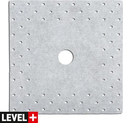 Produktbild von Dichtmanschette 120x120 Dichtelement 1 Stk. Rohrabdichtung 18-30mm Flüssigfolie Balkon Dusche G03