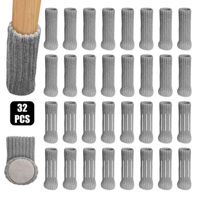 Productafbeelding van Solidchoice - Set van 32 Antislip Meubelbeschermers voor Stoelen