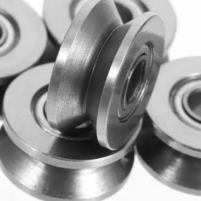 Produktbild von 30 Stück V-Nut Kugellagerrollen aus Wälzlagerstahl mit verschleißfester Oberfläche, präzise geeignet für CNC- und Robotikanwendungen im Büro und Zuhause