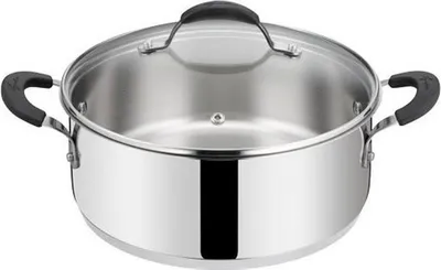 Image de Sauteuse 2 Anses 26 Cm + Couvercle - Tempra Inox - Lagostina