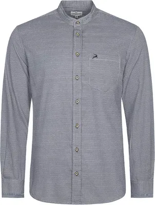 Produktbild von MADDOX Herren Trachtenhemd - Hemd-111 | Blau - Baumwolle Seide Größe: 4XL